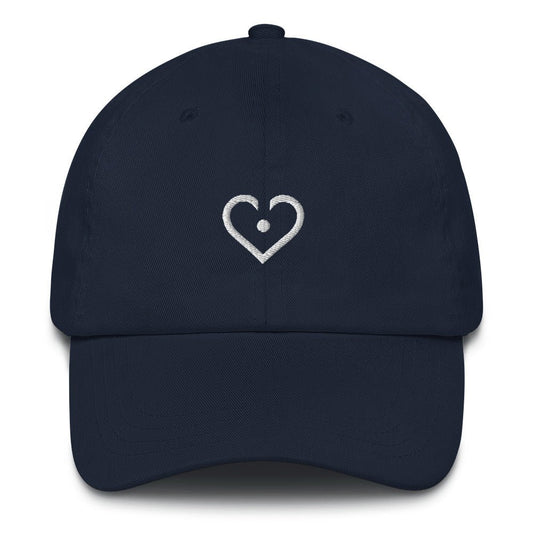 Heart Love Baseball Cap - Art of Being You