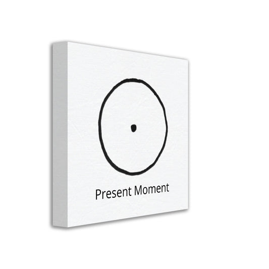 Present Moment Canvas - Art of Being You
